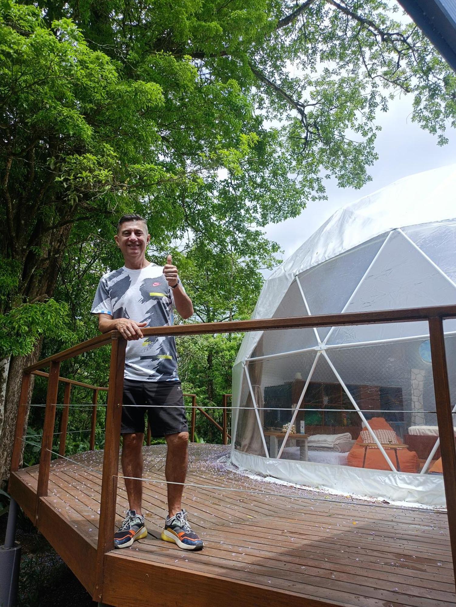 Bitzu Dome-Bijagua Riverside Glamping Exterior foto
