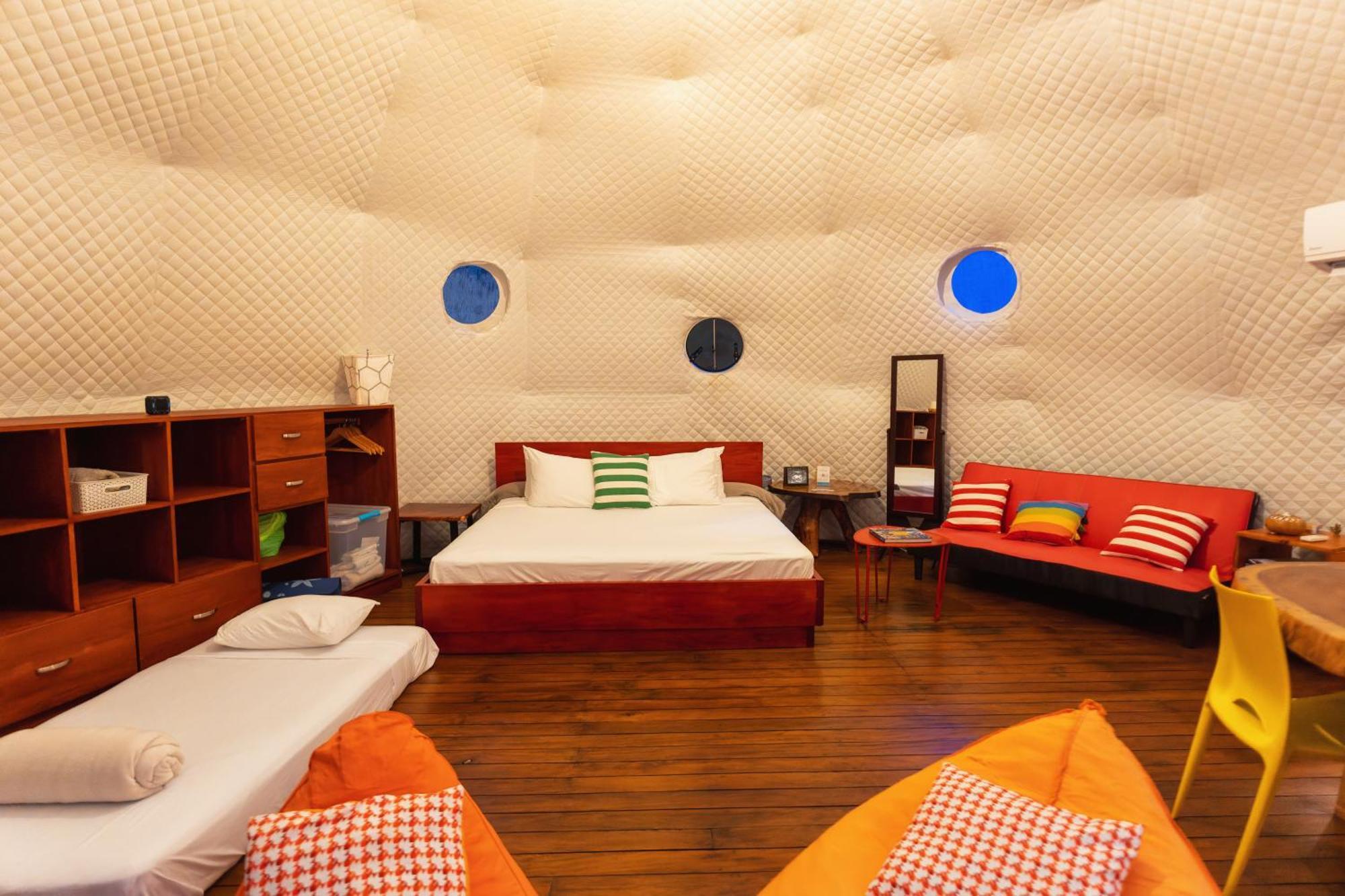 Bitzu Dome-Bijagua Riverside Glamping Exterior foto