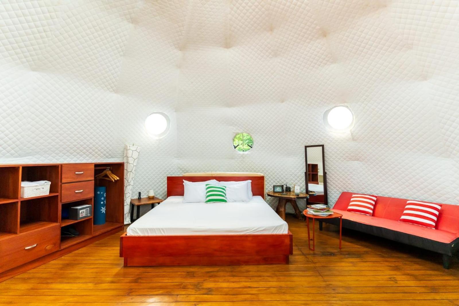 Bitzu Dome-Bijagua Riverside Glamping Exterior foto